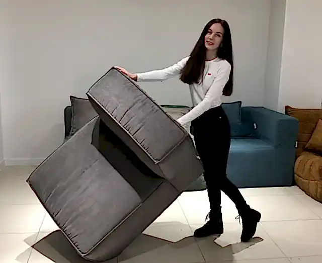 Легкий диван Фри Лаунж от Gliver