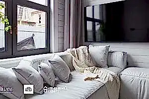 Дачный ответ, Амбарные доски и английский фарфор, Диваны Gliver, Белый диван Фри от Gliver